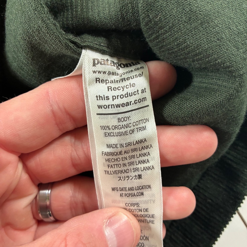 NEW Patagonia Corduroy Shirt 2XL Old Growth Green Shacket 42445 OLGG - Picture 7 of 10